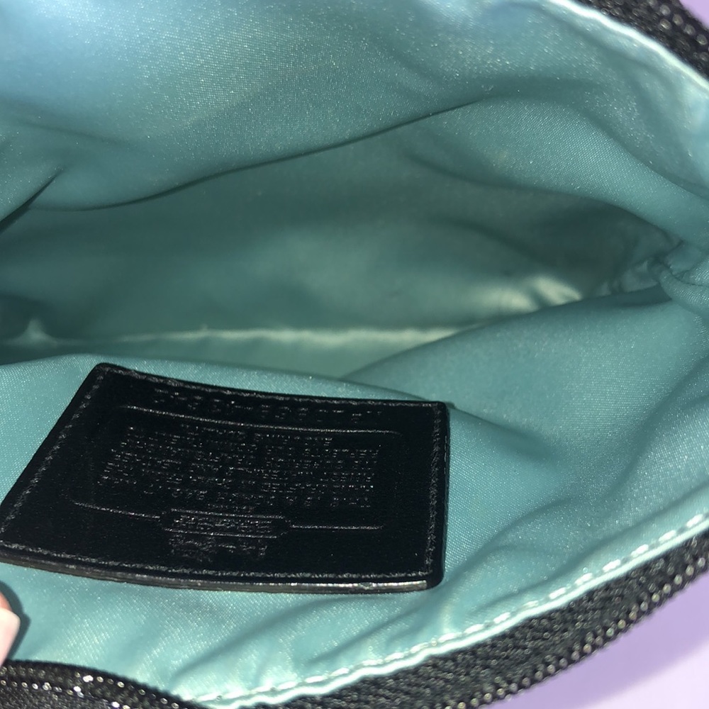 Coach black crossbody Kristin Signature Crossbody Black and Gray Fabric Coach - Picture 3 of 16